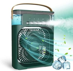 Air Cooler Fan With Mist Flow