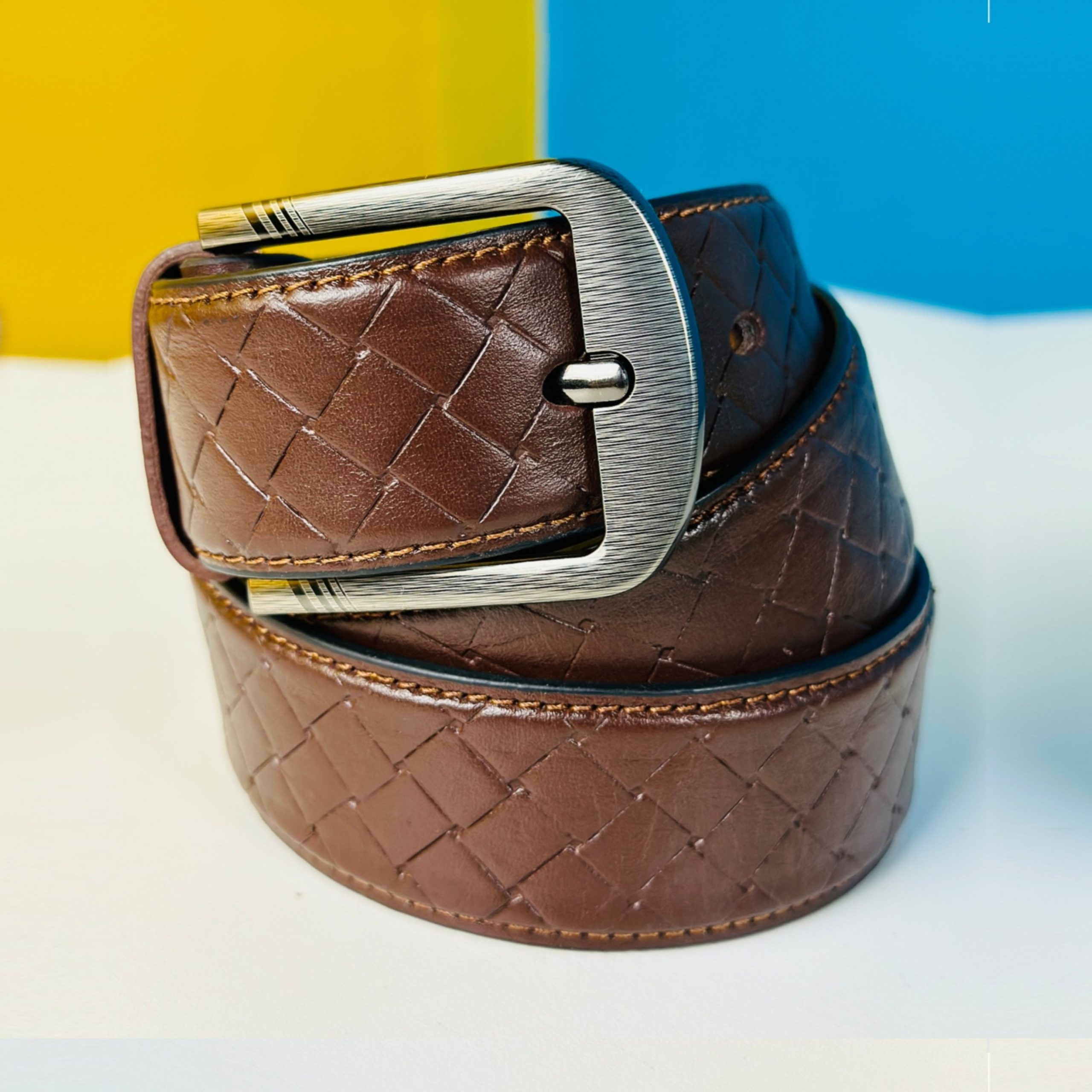 Genuine Leather Belt- Brown (GearUp1001)